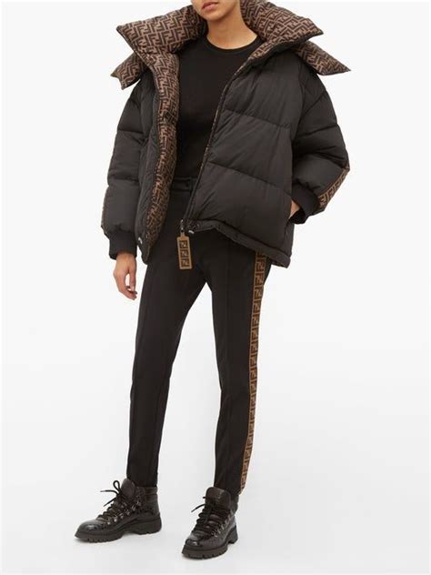 fendi puffer jacket fake|fendi raglan puffer jacket.